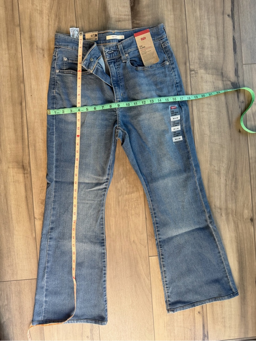 Levi's Women's Medium Blue Flare Jeans